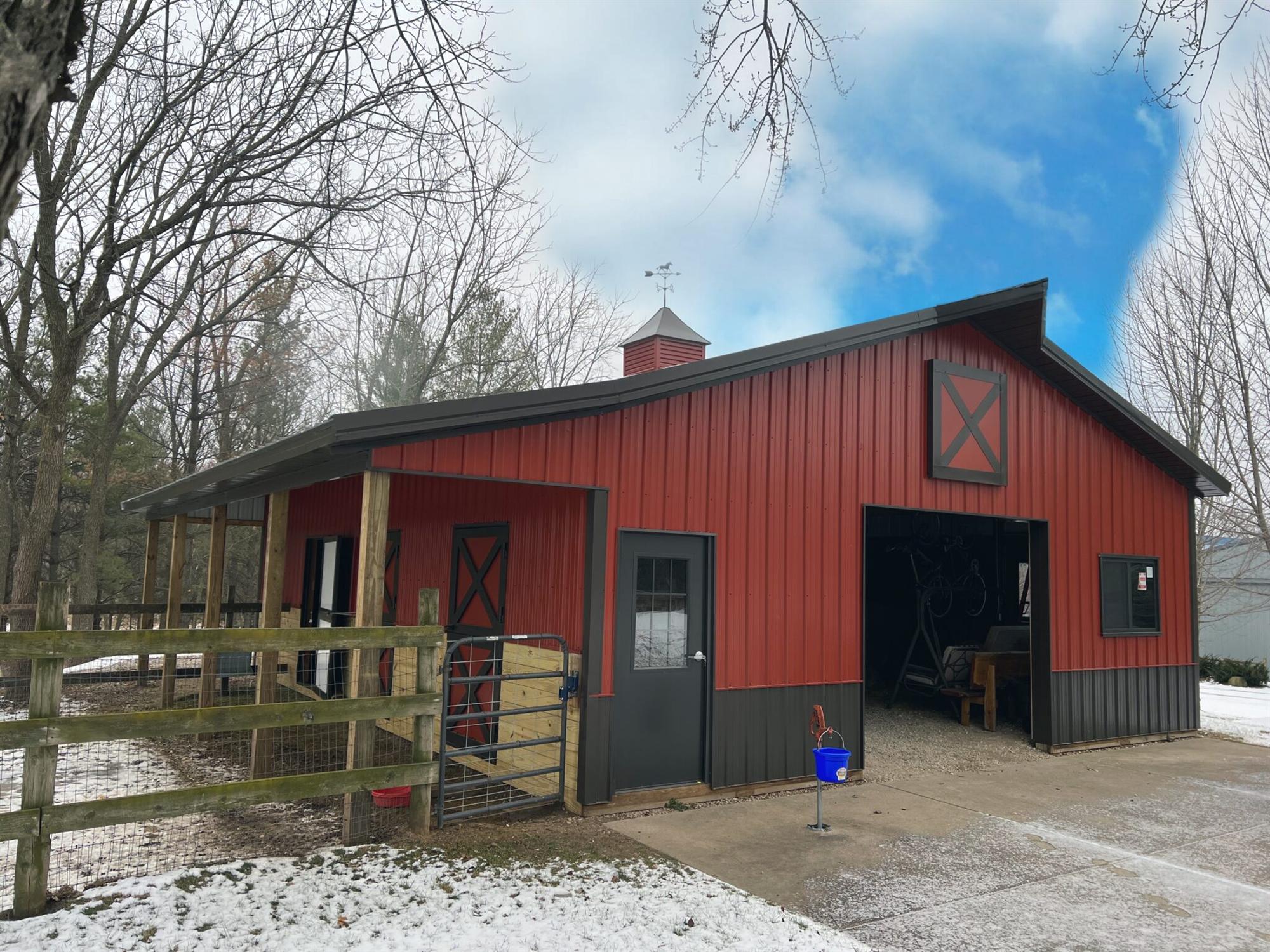 Horse Barn Remodel completed by Everlast Structures