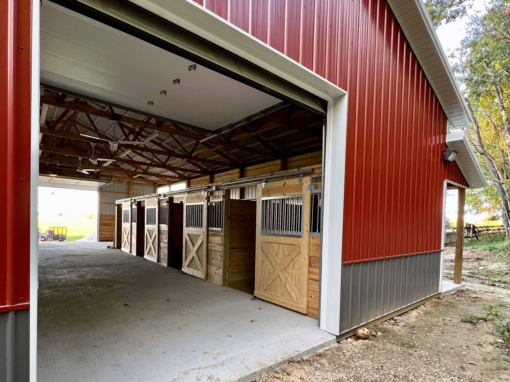Post Frame Builder for Horse Barns