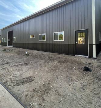 Commercial building completed by Everlast Structures